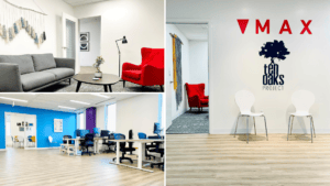 Photos of MAX's new office space at 400 Cooper Street